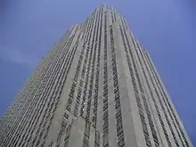 Setbacks on 30 Rockefeller Plaza, as specified by the 1916 Zoning Resolution