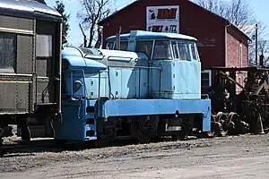 The sole GMDH-3 on static display in Clinton, Michigan