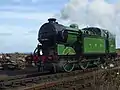 A steam locomotive – a GNR N2 Class No.1744 at Weybourne nr. Sheringham, Norfolk