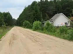 Road in Grabowiec