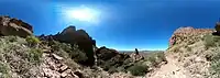 Panoramic view from Siphon Draw Trail.