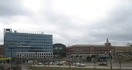 Providence Place with the Gtech headquarters obscuring left view