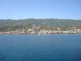 View of Galatas from Poros