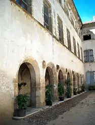 Renaissance gallery of the Château de l'Arthaudière