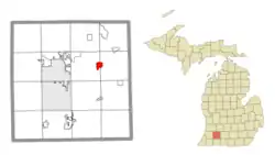 Location within Kalamazoo County