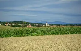 A general view of Galfingue