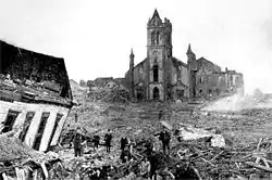 Copy of the preceding picture was resold 11 years later as part of the 1900 Galveston hurricane