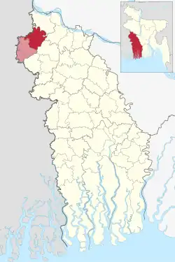 Location of Gangni