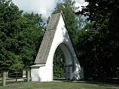 Lychgate at Garde Church, Gotland