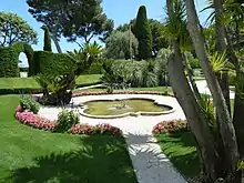 The formal garden