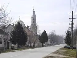 Main street and the Orthodox Church