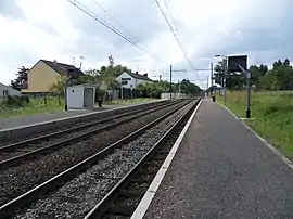 The railway station in Neuilly-lès-Dijon