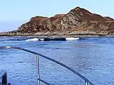 Tidal flow at the Corryvreckan whirlpool