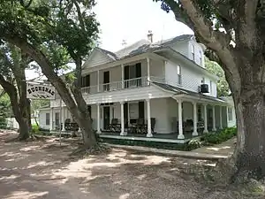 Bucksnag Hunting Club is in a grand old house.