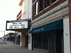 Billings theatre building at 122 N. Independence