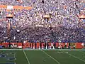 Fans of University's football team in Ben Hill Griffin Stadium, built 1930 (photo 2006)