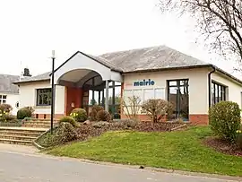 The town hall in Gauville