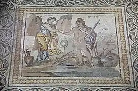 Gaziantep Zeugma Museum Andromeda mosaic