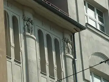 Detail of facade