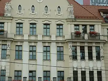 General view of Carl Meinhardt building facade