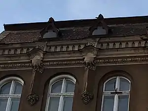 Detail of dormers