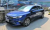 Geely Emgrand GL 2018 facelift front.