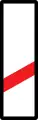 6c: Level crossing mark (right) - Distance to level crossing approx. 80m