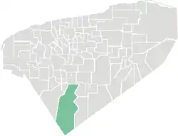 Location of Tekax in Yucatan