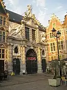 Entrance gate of Oude Vismijn ("Old Fish Market")