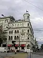 The George Hotel on the corner of Grey and Fitzroy Streets