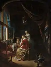 A Young Woman at her Toilet,  1667, Museum Boijmans Van Beuningen