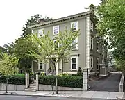 Remodeling of house for William Slater, Providence, Rhode Island, 1867.