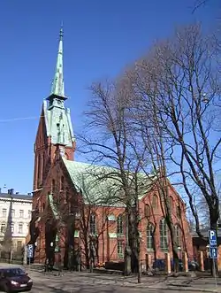 Harald Julius von Bosse and Carl Johan von Heideken, German Church, Helsinki (1864).