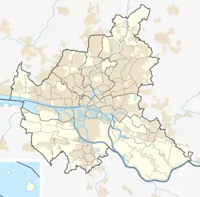 Thesdorf is located in Hamburg