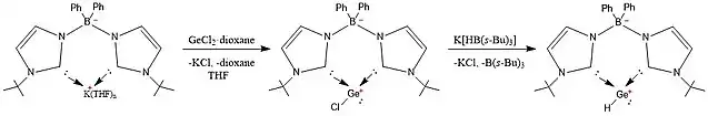 Synthesis of first stable monomeric germanium(II) hydride cation (a germyliumylidene hydride)