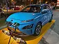 GetGo Hyundai Kona EV at a charging station