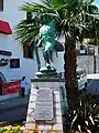 Gibraltar Defence Force Monument at Grand Casemates Square, Gibraltar, 2009.