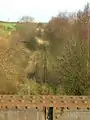 Looking towards Barrmill from the Giffen overbridge in 2008