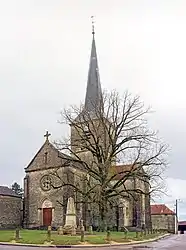 The church in Gigny