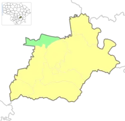 Location of Gilučiai Eldership