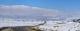 View of Varto and Bingöl Mountains