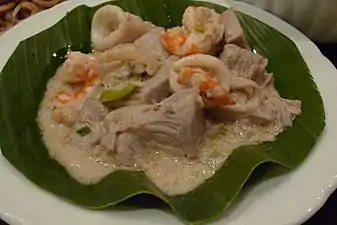 Ginataang langka, jackfruit in coconut milk (Philippines)