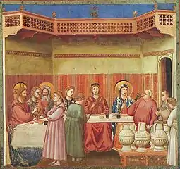 Marriage at Cana, Giotto.