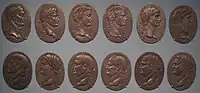 Giovanni Cavino Set of 1st 12 Roman emperors, Padua, c 1550