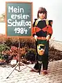 Girl with Schultüte, Germany, 1984