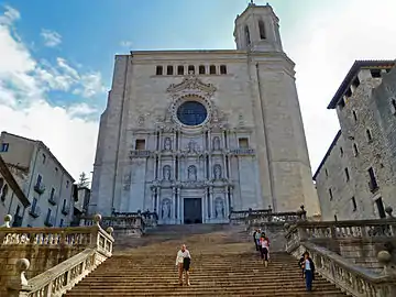 The Cathedral in Girona, Spain