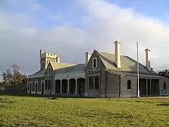 Glanville Hall, the family home built in 1856 by Captain Hart at Semaphore South, is now owned by the City of Port Adelaide-Enfield, and used as a function centre.34°50′55.0″S 138°28′53.8″E﻿ / ﻿34.848611°S 138.481611°E﻿ / -34.848611; 138.481611