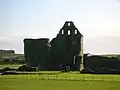 Glenluce Abbey ruins.