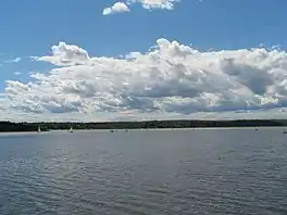 Glenmore Reservoir in Calgary