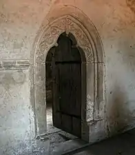 Interior door at Glimmingehus.